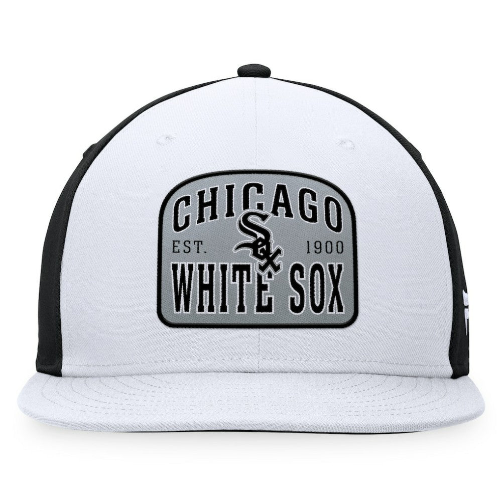 White/Black Chicago White Sox Fanatics Cycle Snapback Hat