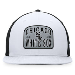White/Black Chicago White Sox Fanatics Cycle Snapback Hat