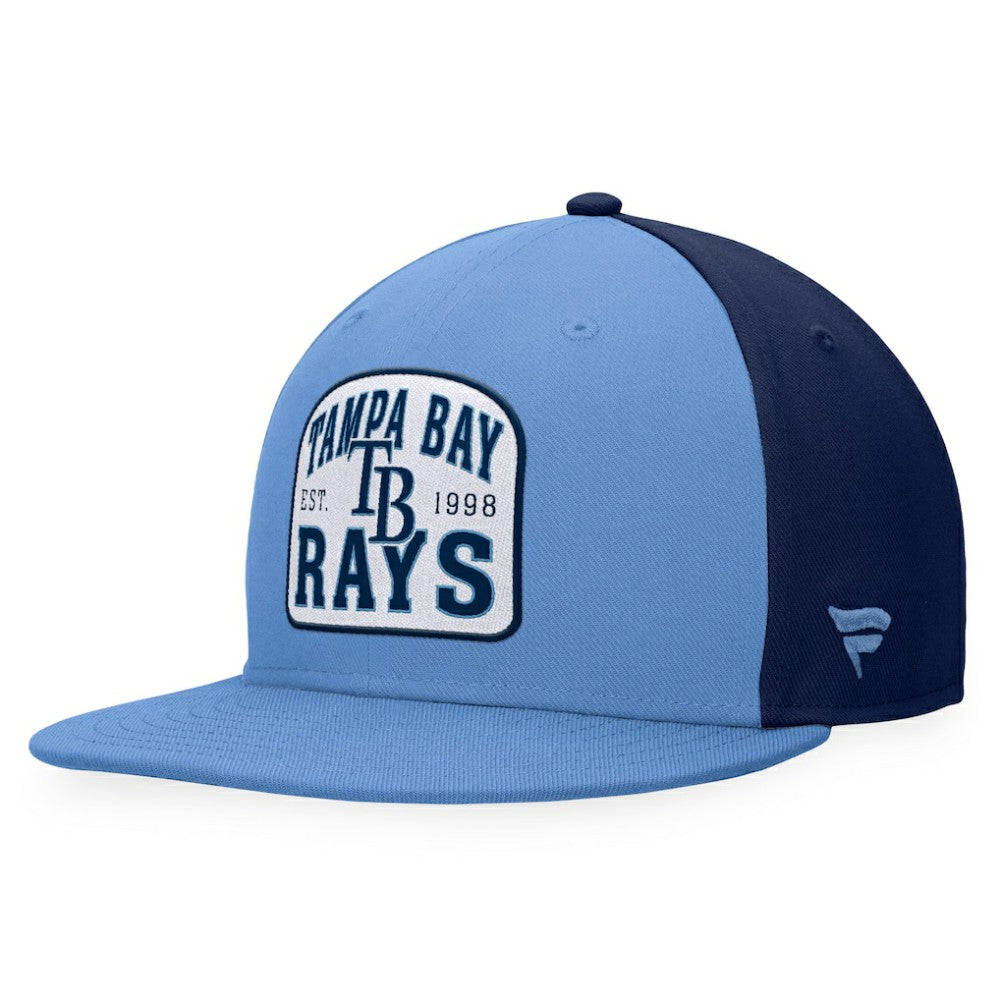 Light Blue/Navy Tampa Bay Rays Fanatics Cycle Snapback Hat