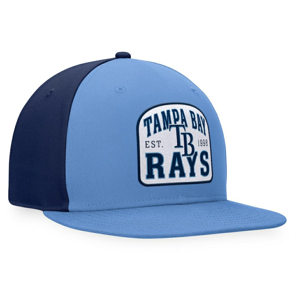 Light Blue/Navy Tampa Bay Rays Fanatics Cycle Snapback Hat