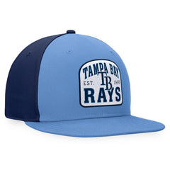 Light Blue/Navy Tampa Bay Rays Fanatics Cycle Snapback Hat