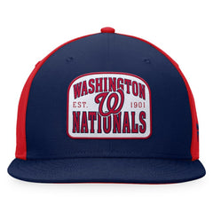 Navy/Red Washington Nationals Fanatics Cycle Snapback Hat