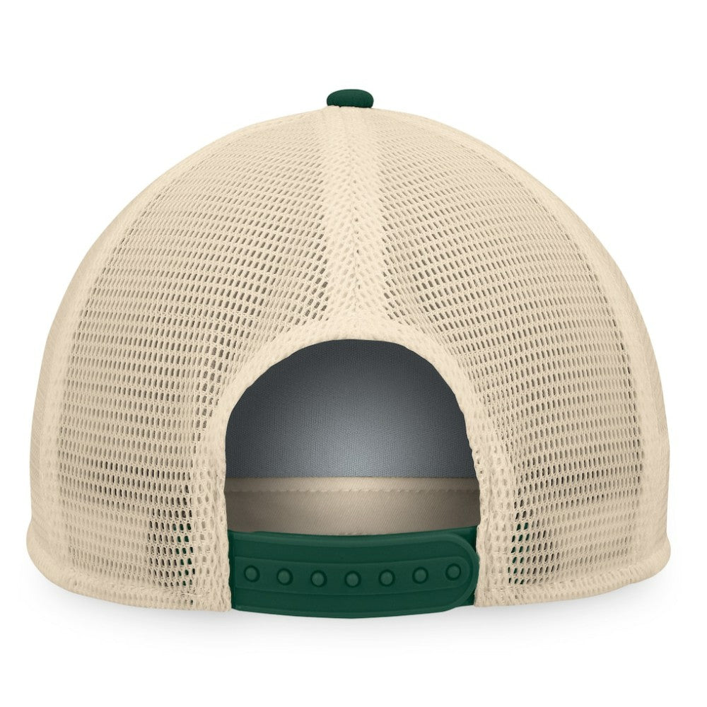Black/Green Tampa Bay Rays Fanatics Cooperstown Collection Talley Foam Trucker Snapback Hat