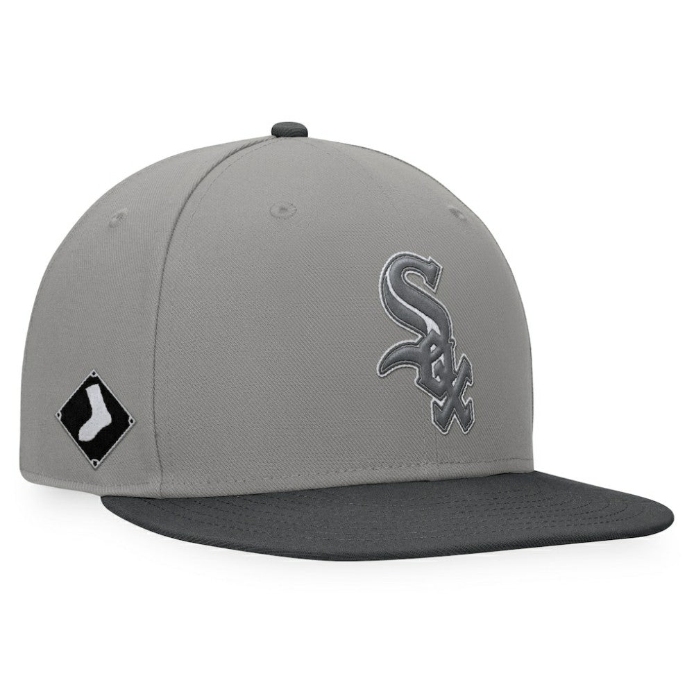 Gray/Charcoal Chicago White Sox Fanatics Ace Snapback Hat