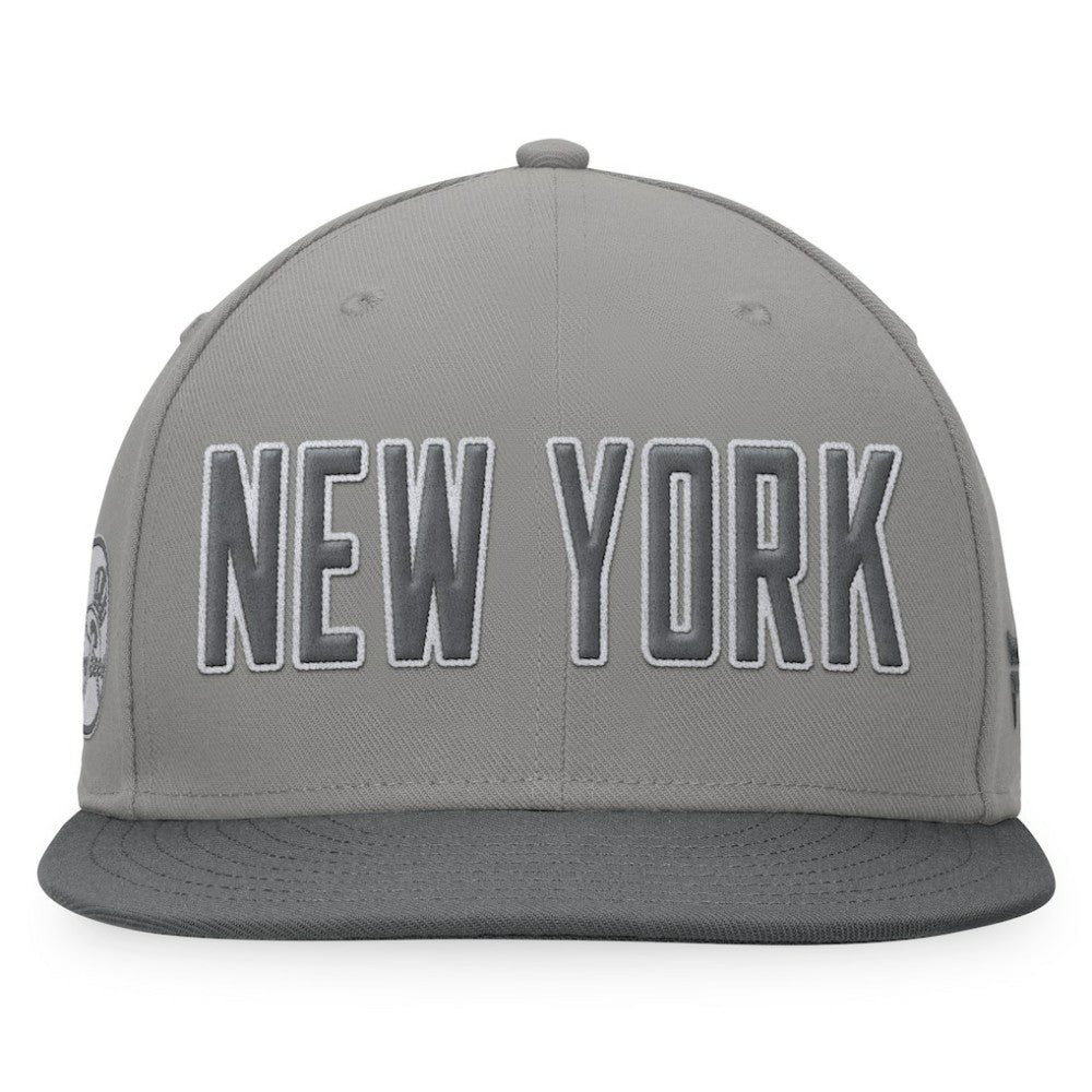 Gray New York Yankees Fanatics Dugout Fitted Hat
