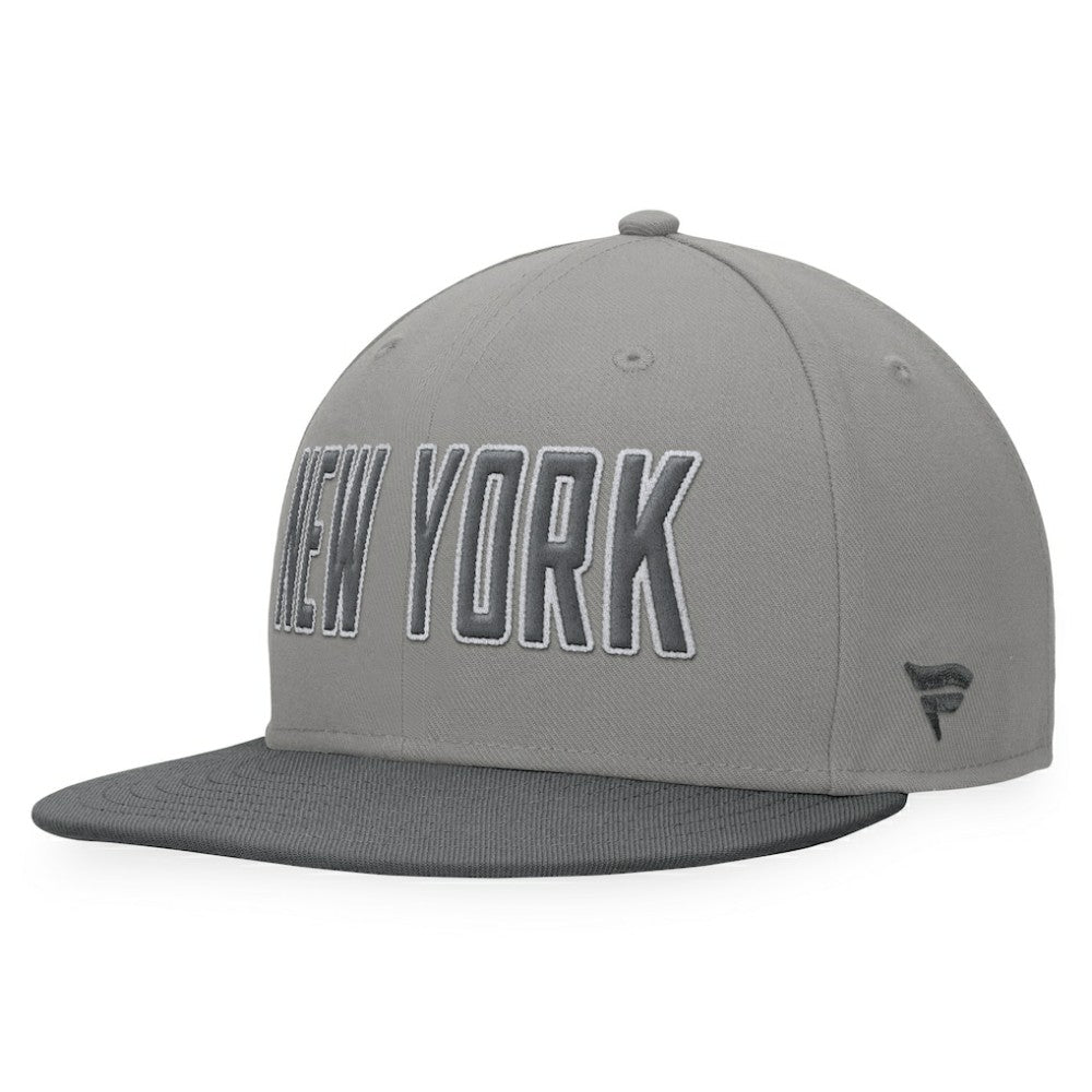 Gray New York Yankees Fanatics Dugout Fitted Hat