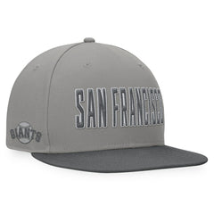 Gray San Francisco Giants Fanatics Dugout Fitted Hat