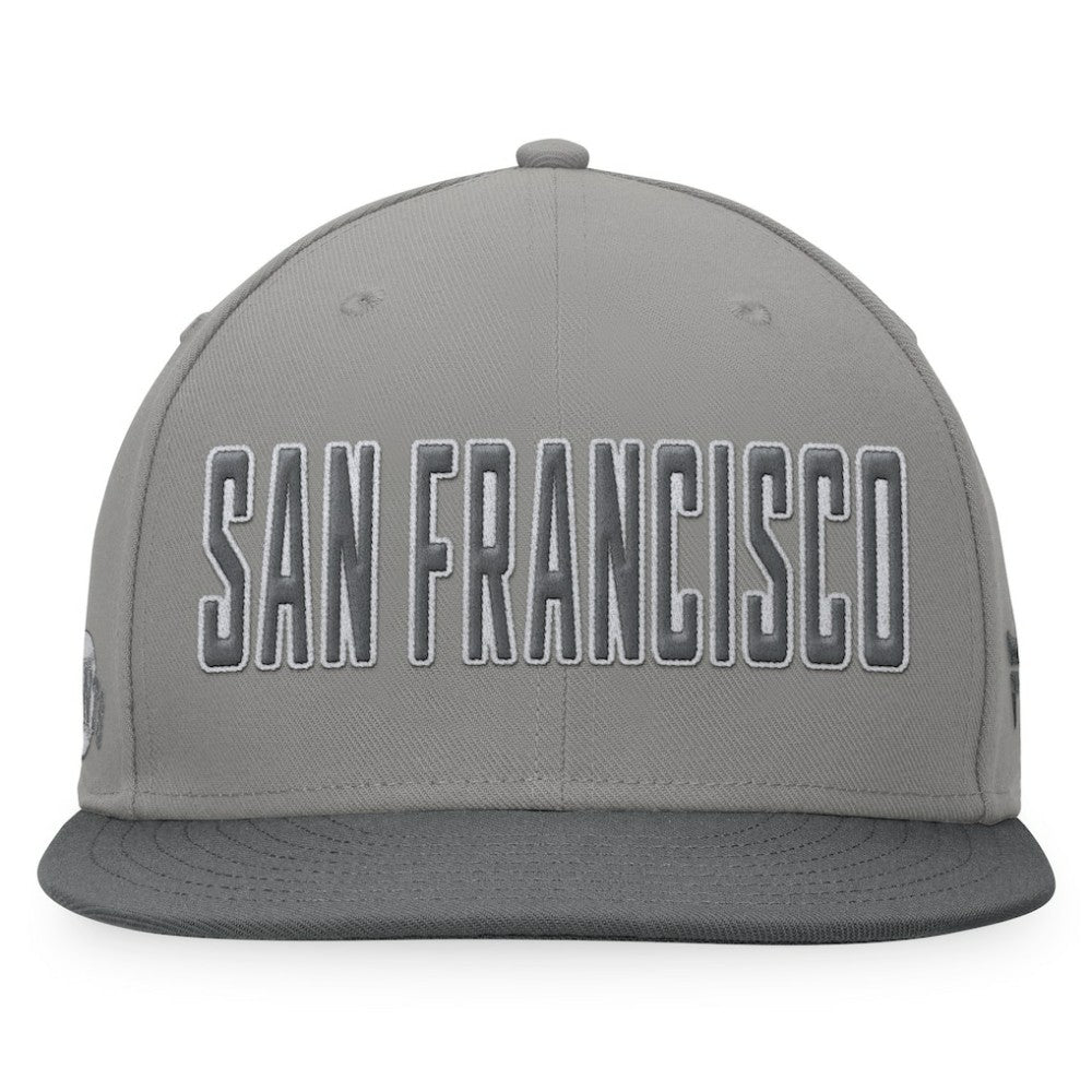 Gray San Francisco Giants Fanatics Dugout Fitted Hat