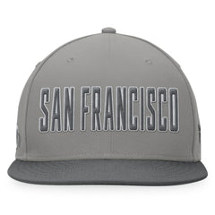 Gray San Francisco Giants Fanatics Dugout Fitted Hat