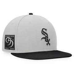 Gray/Black Chicago White Sox Fanatics Glory Days Two-Tone Snapback Hat