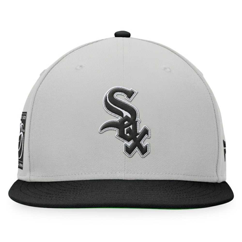 Gray/Black Chicago White Sox Fanatics Glory Days Two-Tone Snapback Hat