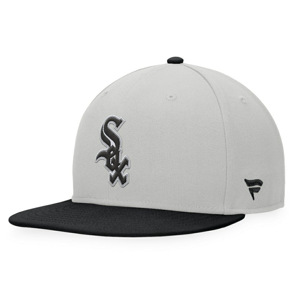 Gray/Black Chicago White Sox Fanatics Glory Days Two-Tone Snapback Hat