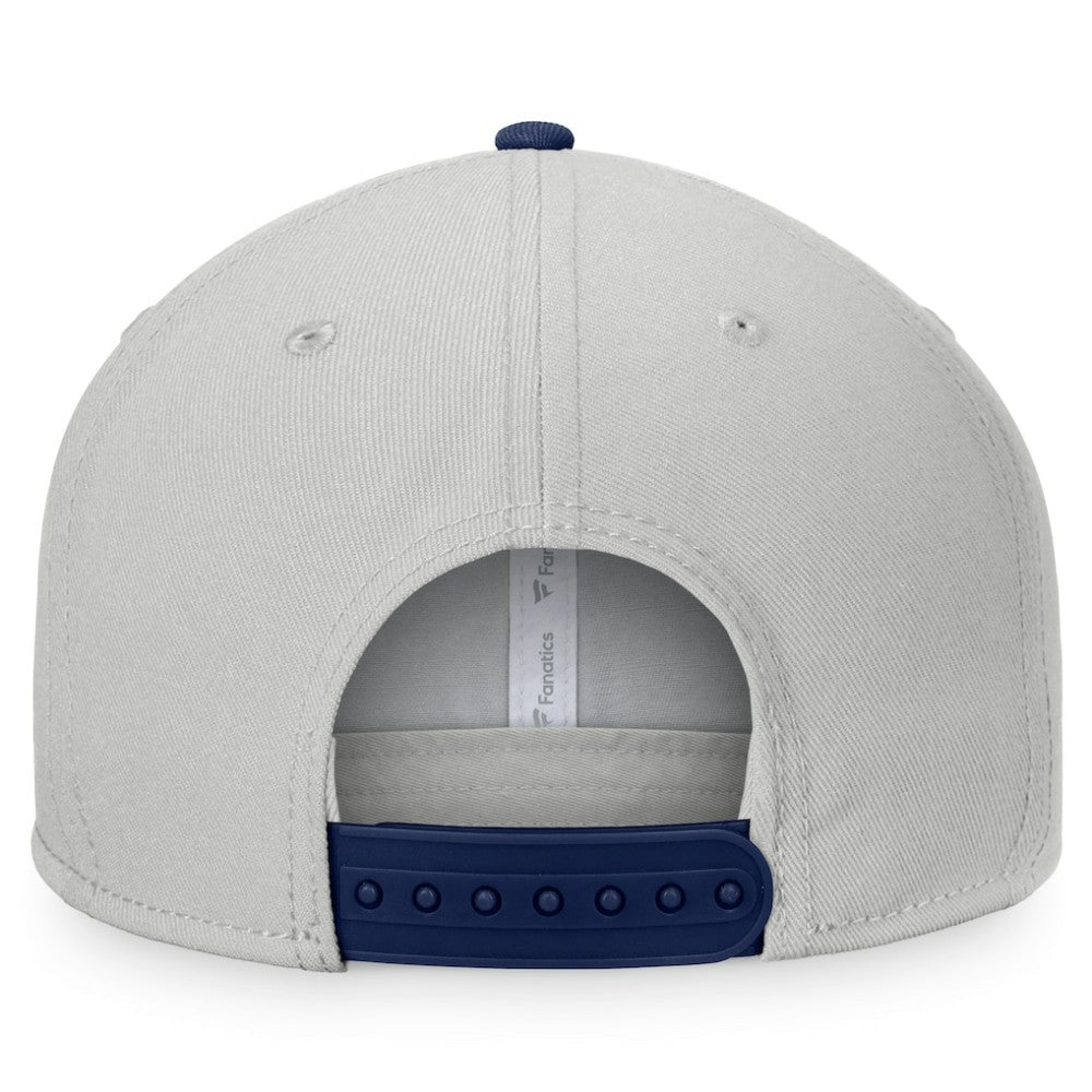 Gray/Navy Tampa Bay Rays Fanatics Glory Days Two-Tone Snapback Hat