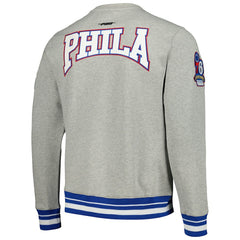 Philadelphia 76ers Pro Standard Crest Emblem Pullover Sweatshirt