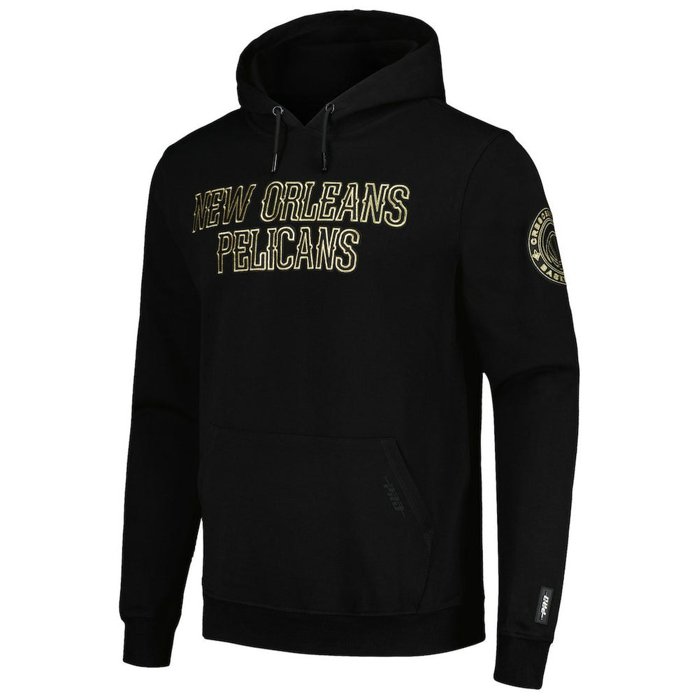 New Orleans Pelicans Pro Standard Black & Gold Pullover Hoodie shop