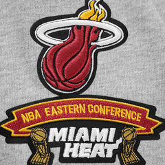 Miami Heat Pro Standard Crest Emblem Pullover Sweatshirt