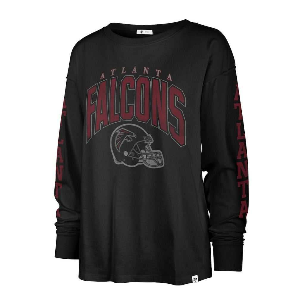 '47 Women's Tom Cat Lightweight Long Sleeve T-Shirt - Atlanta Falcons T-shirts