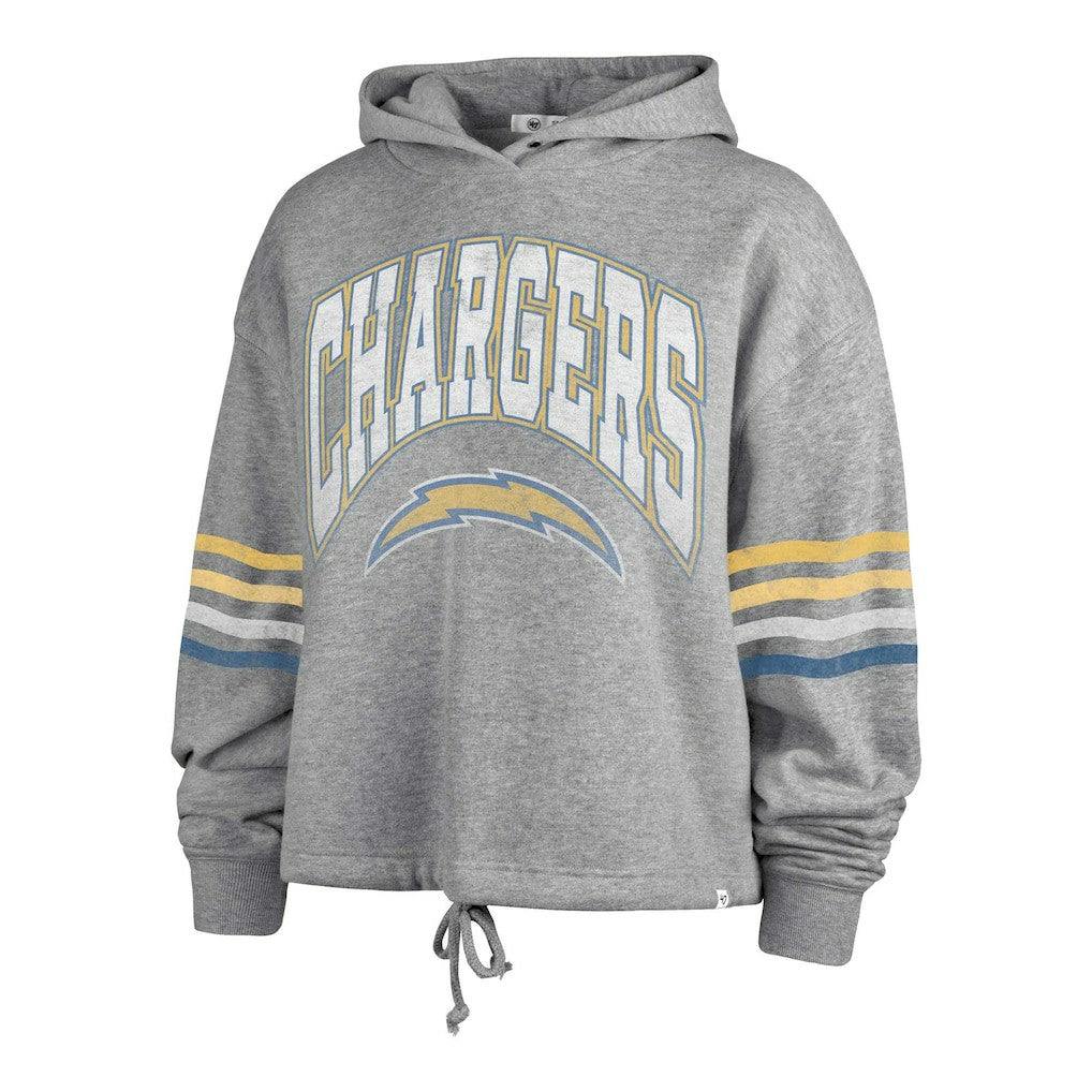 '47 Women's Upland Bennett Pullover Hoodie - Los Angeles Chargers Hoodies