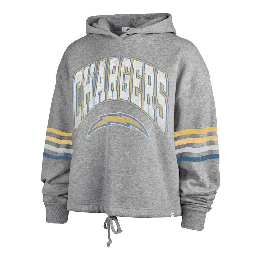 '47 Women's Upland Bennett Pullover Hoodie - Los Angeles Chargers Hoodies