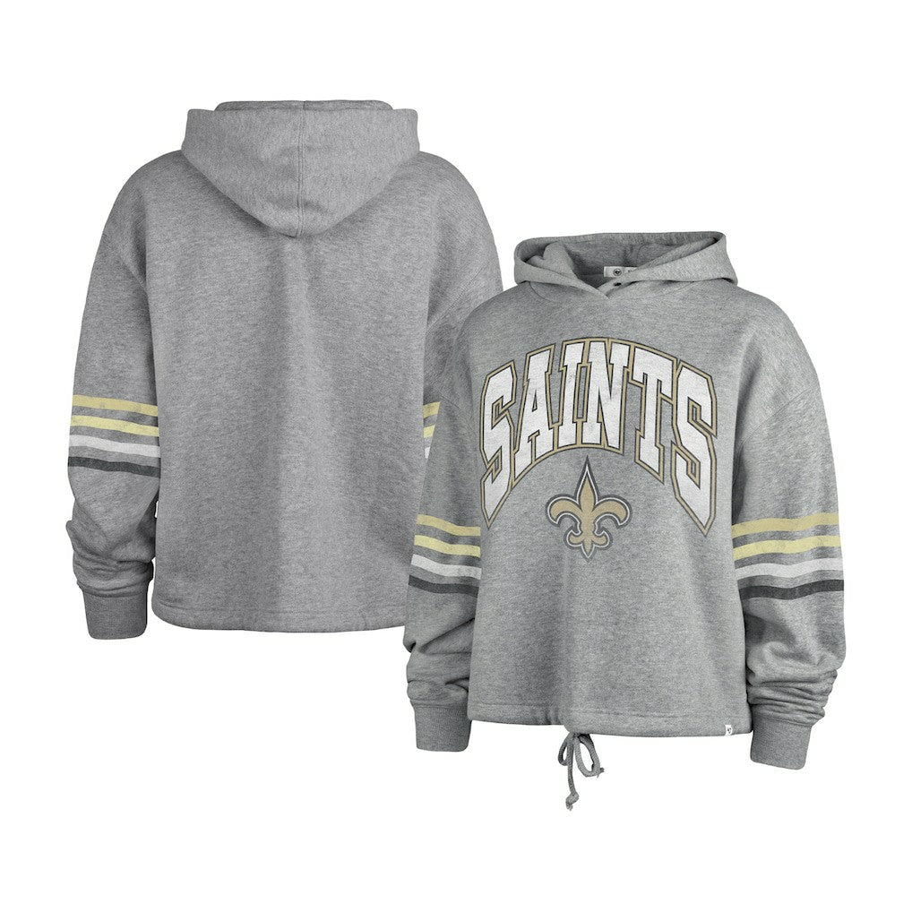 '47 Women's Upland Bennett Pullover Hoodie - New Orleans Saints Hoodies
