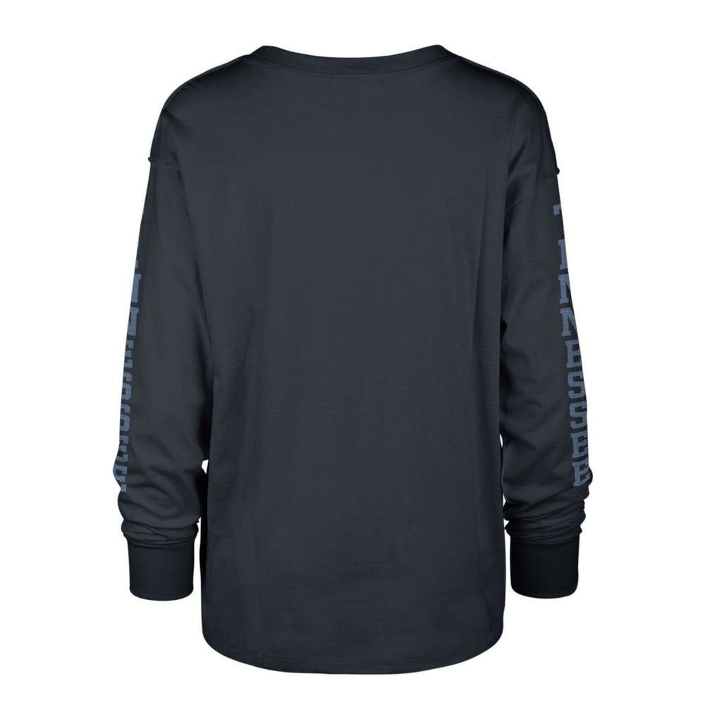 '47 Women's Tom Cat Lightweight Long Sleeve T-Shirt - Tennessee Titans T-shirts