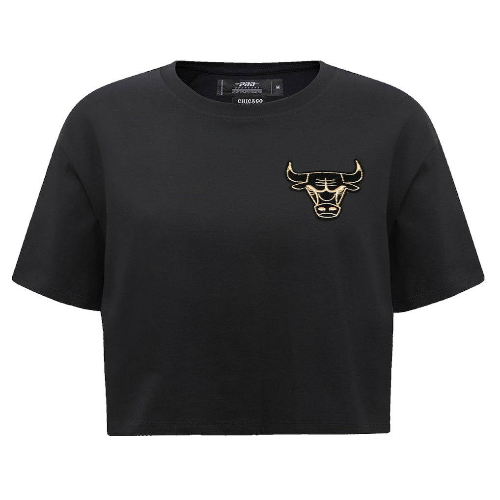 Chicago Bulls Pro Standard Women's Holiday Glam Boxy T-Shirt sale