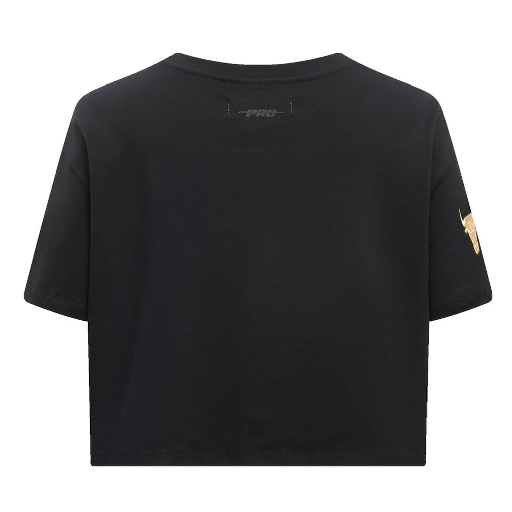 Chicago Bulls Pro Standard Women's Holiday Glam Boxy T-Shirt sale
