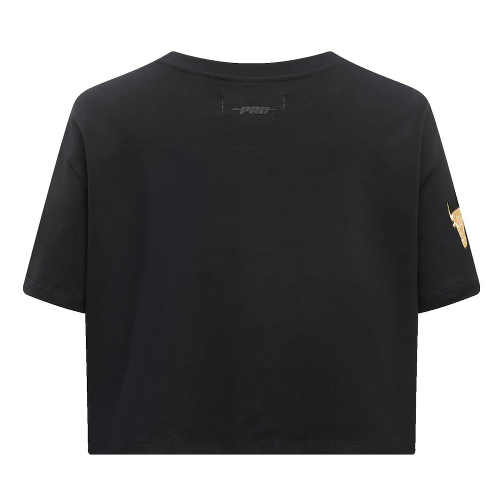 Chicago Bulls Pro Standard Women's Holiday Glam Boxy T-Shirt sale
