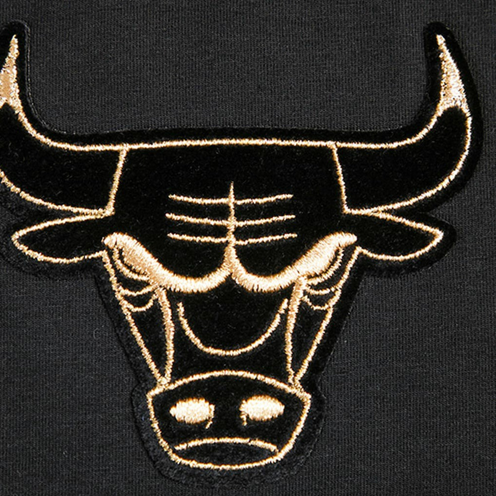 Chicago Bulls Pro Standard Women's Holiday Glam Boxy T-Shirt sale