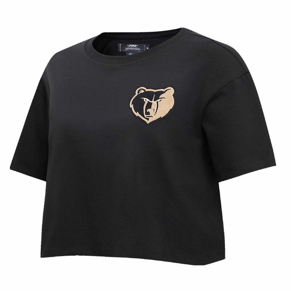 Memphis Grizzlies Pro Standard Women's Holiday Glam Boxy T-Shirt