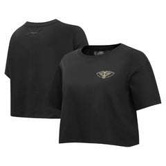 New Orleans Pelicans Pro Standard Women's Holiday Glam Boxy T-Shirt