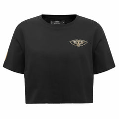 New Orleans Pelicans Pro Standard Women's Holiday Glam Boxy T-Shirt