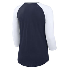 Women's Knockout Arch Raglan Tri-Blend 3/4-Sleeve T-Shirt - Dallas Cowboys T-shirts