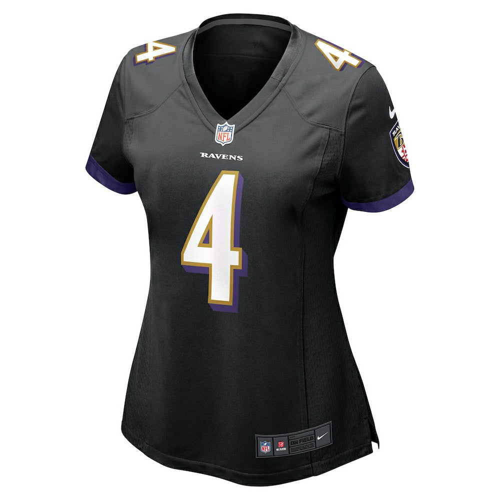 Zay Flowers  Women's Alternate Game Jersey - Baltimore Ravens Jerseys