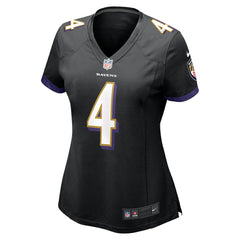 Zay Flowers  Women's Alternate Game Jersey - Baltimore Ravens Jerseys