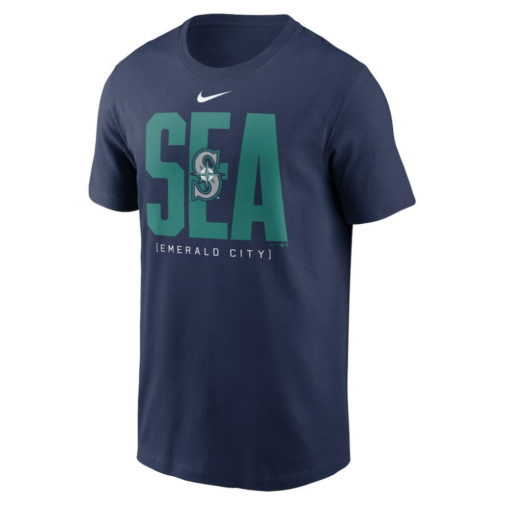 Navy Seattle Mariners Nike Scoreboard T-Shirt