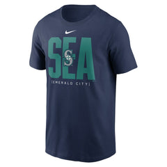 Navy Seattle Mariners Nike Scoreboard T-Shirt