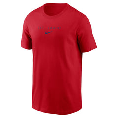 Red St. Louis Cardinals Nike Large Logo Back Stack T-Shirt