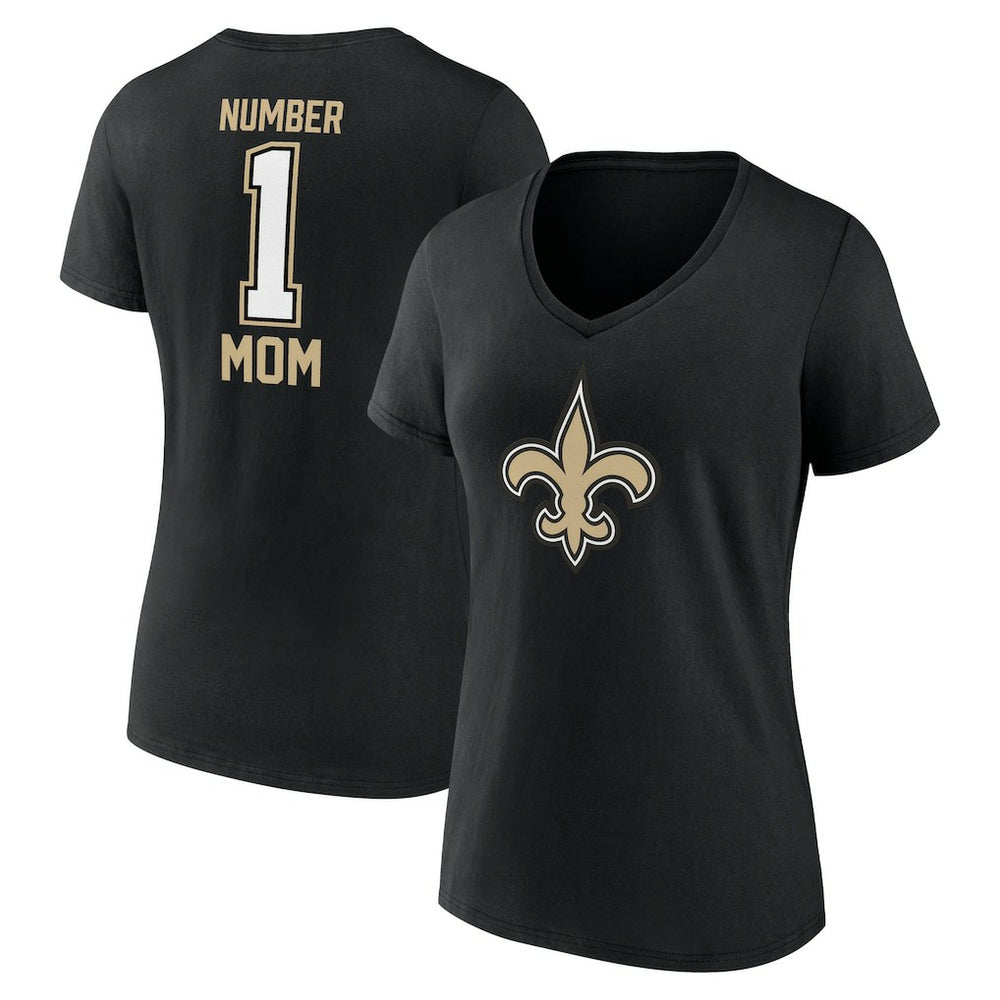 Women's Mother's Day V-Neck T-Shirt - New Orleans Saints T-shirts