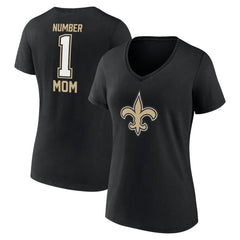 Women's Mother's Day V-Neck T-Shirt - New Orleans Saints T-shirts