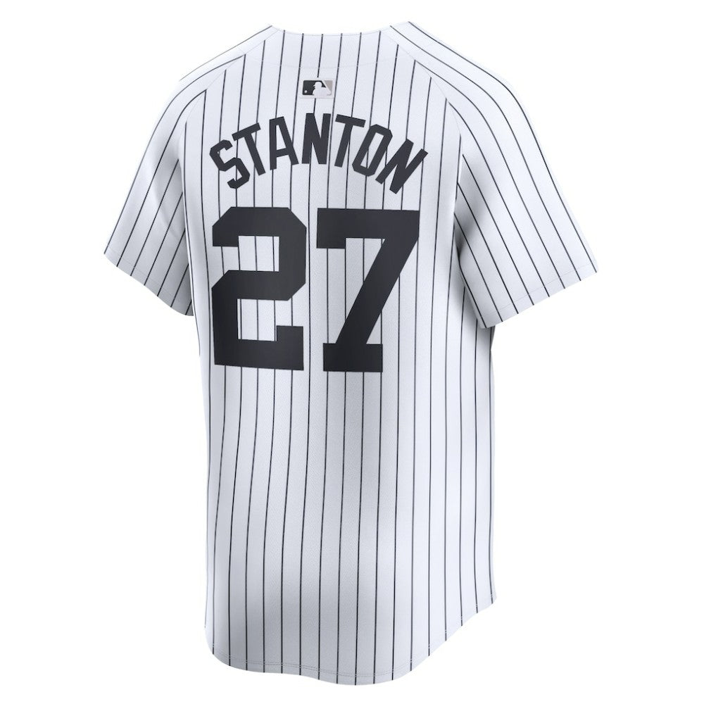 White Giancarlo Stanton New York Yankees Nike Home Limited Player Jersey