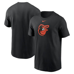 Black Baltimore Orioles Nike Fuse Large Logo T-Shirt