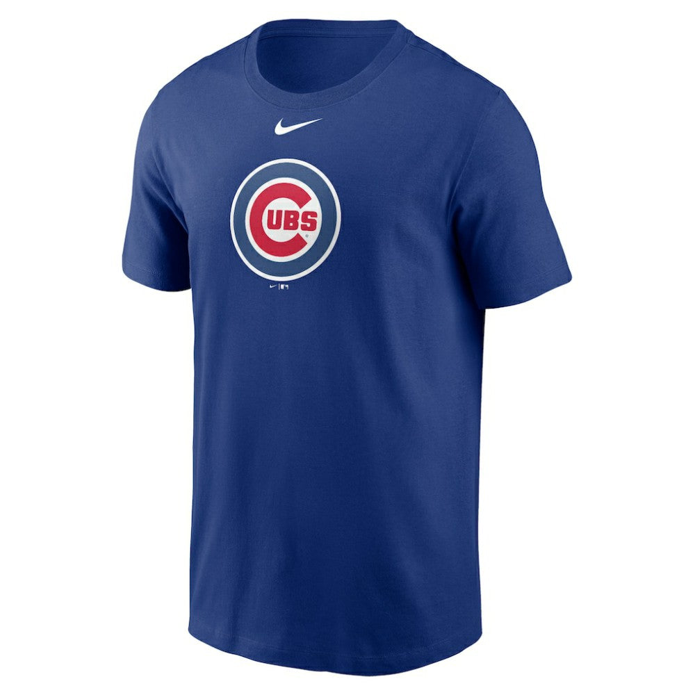Royal Chicago Cubs Nike Fuse Large Logo T-Shirt