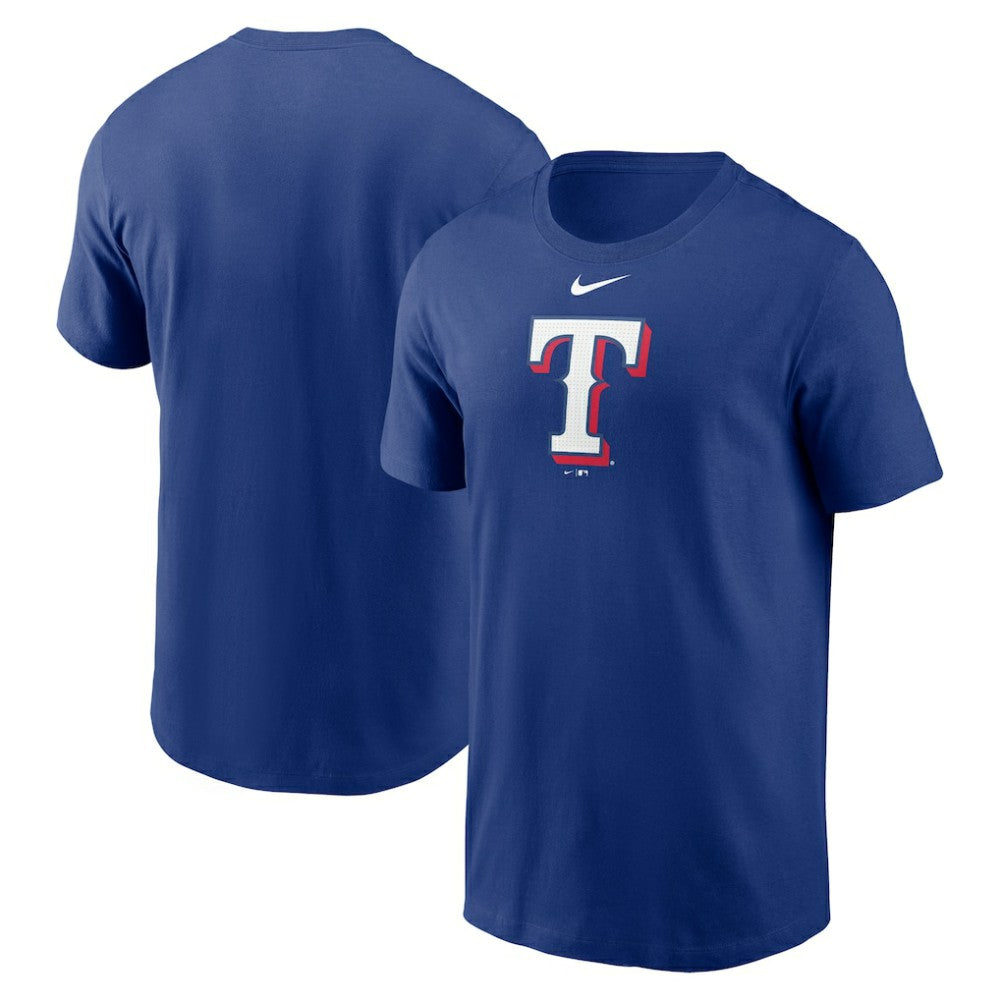 Royal Texas Rangers Nike Fuse Large Logo T-Shirt
