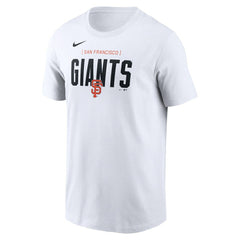 White San Francisco Giants Nike Home Team Bracket Stack T-Shirt