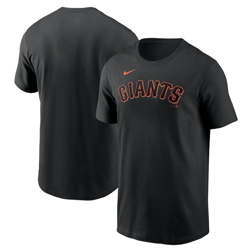 Black San Francisco Giants Nike Fuse Wordmark T-Shirt