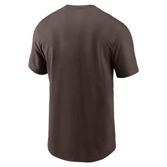 Brown San Diego Padres Nike Fuse Wordmark T-Shirt