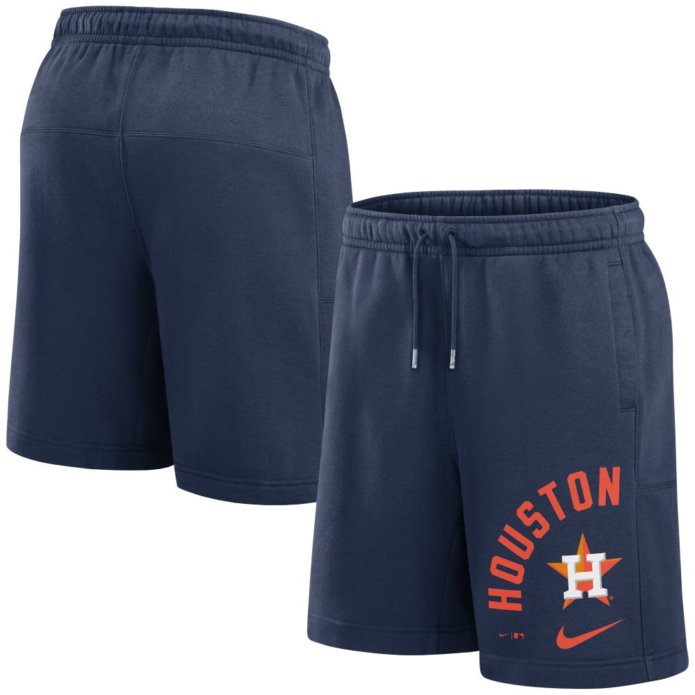 Navy Houston Astros Nike Arched Kicker Shorts