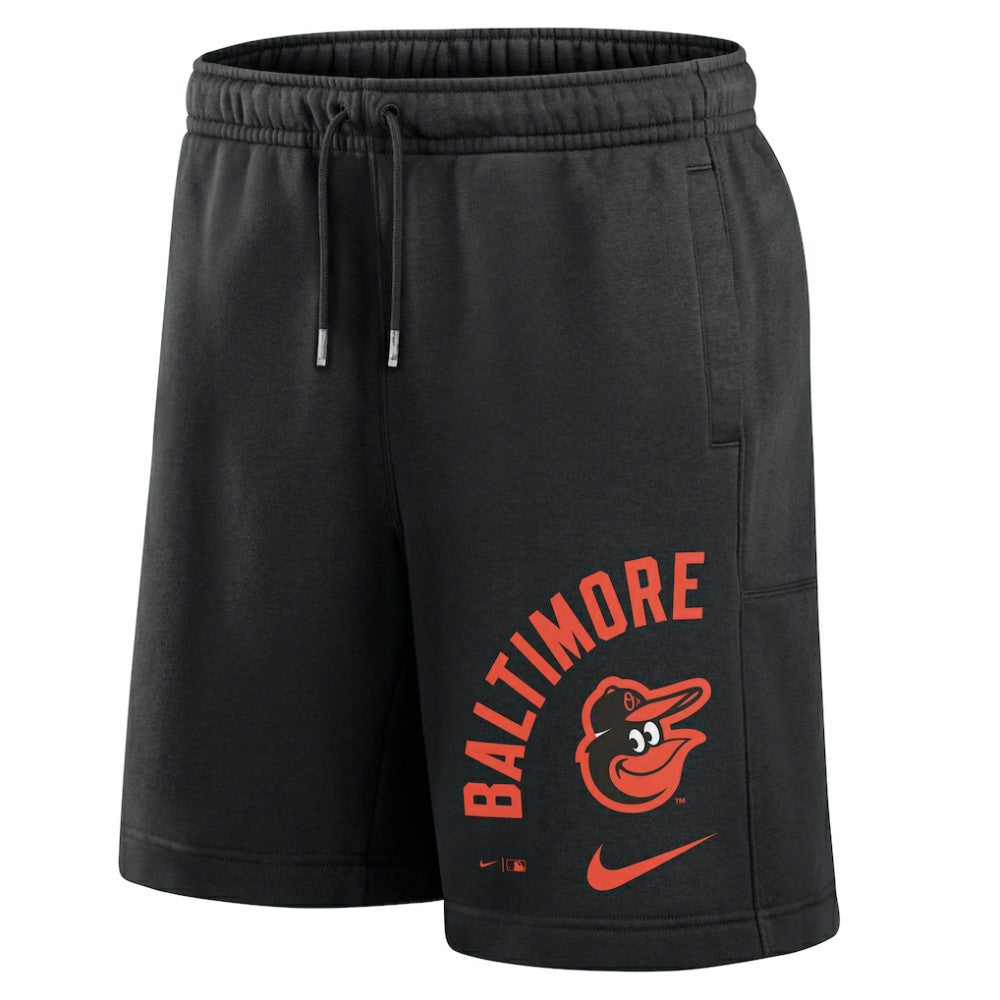 Black Baltimore Orioles Nike Arched Kicker Shorts