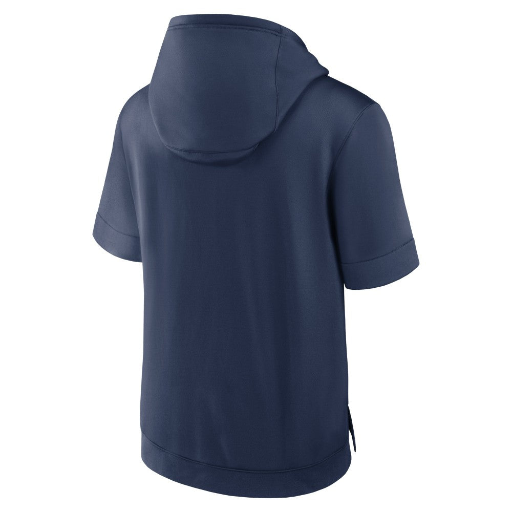 Navy Houston Astros Nike Tri Code Lockup Short Sleeve Pullover Hoodie